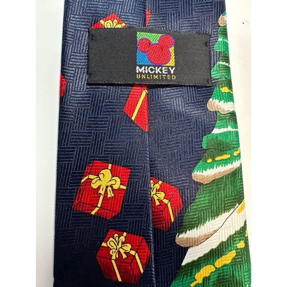 Mickey Unlimited Donald Duck Christmas Tree Tie Vintage - Picture 6 of 6
